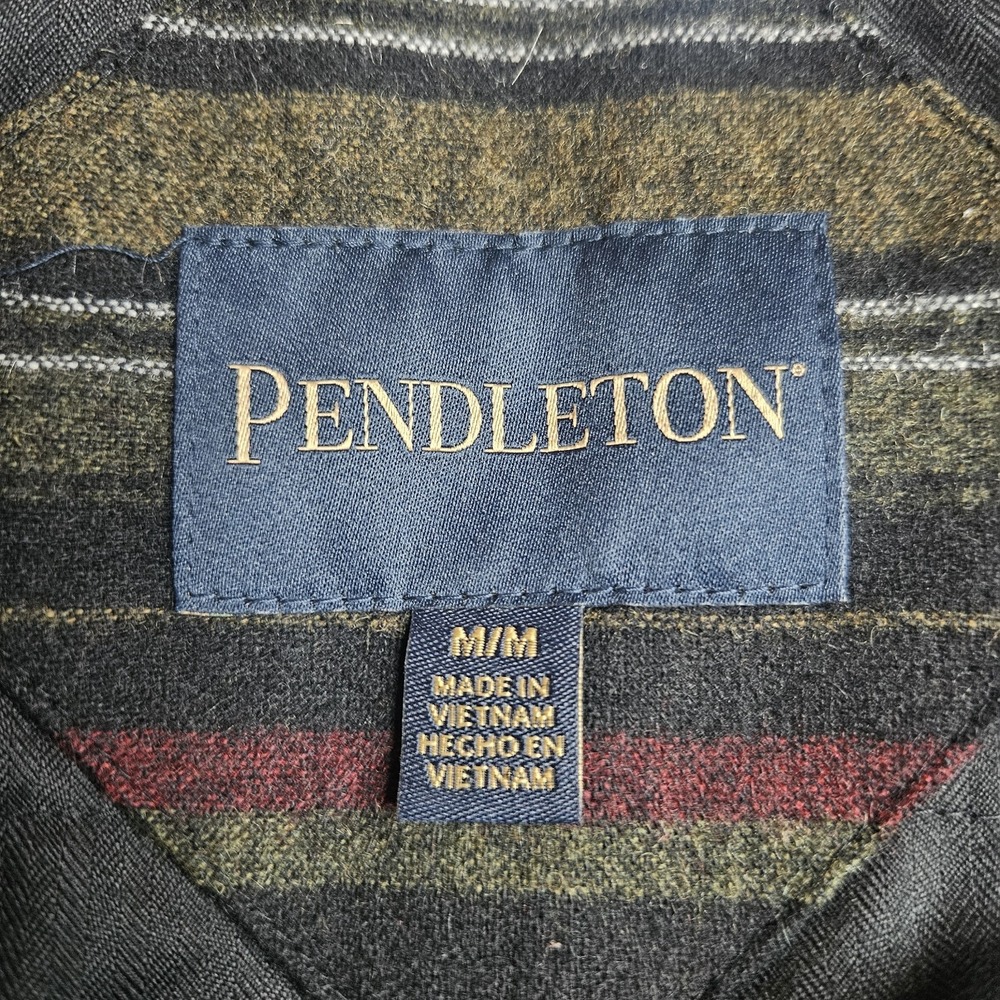 Pendleton Mens Jacket Medium Wool Blend Mt Hood S… - image 8